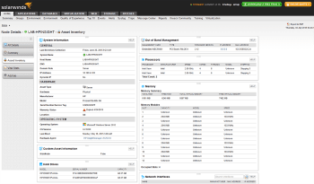 Solarwinds Network Inventory